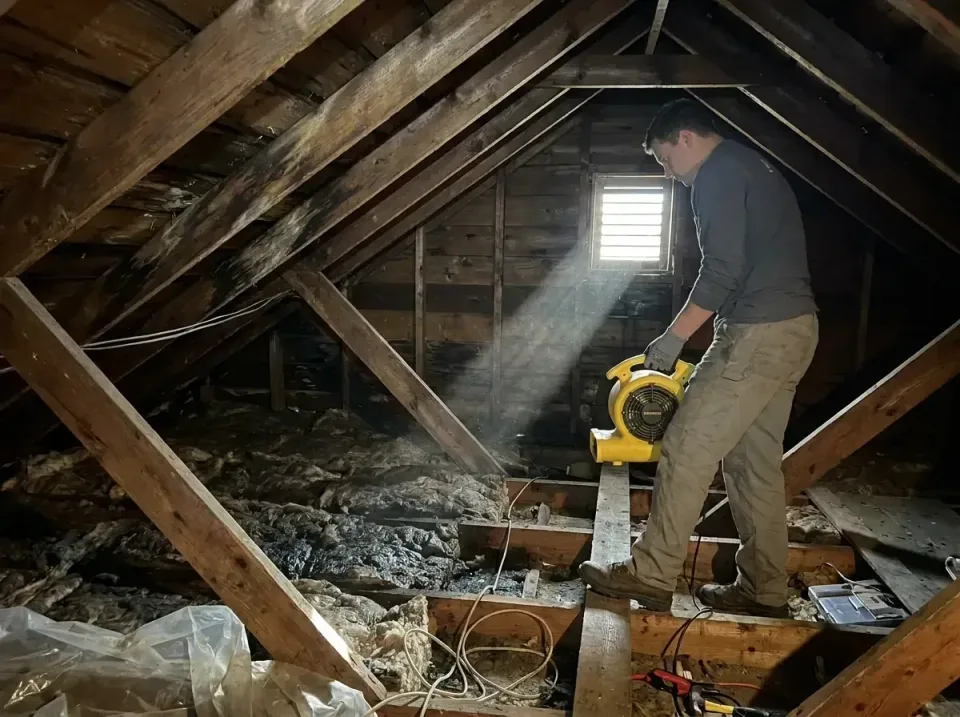 attic-water-damage-drying-proc-007 — frequently asked questions, Emergency Water Extraction & 24/7 Flood Response in Grand P…